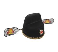Operitacx Cappello da Imperatore Cinese per Cosplay Uomo, Copricapo Tradizionale in Stile Antico, Taglia Unica Leggero per Feste e Spettacoli Culturali Colore Casuale