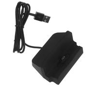 Operitacx Caricatore Desktop USB Micro per Smartphone e Tablet Stazione Compatibile con Edge Note Nero e Sincronizzazione
