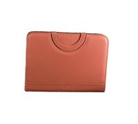 Operitacx Cartella Portadocumenti Multifunzionale in Pelle Pu A4 Con Cerniera, Calcolatrice Integrata e Maniglia Per Ufficio Professionale, Organizer Portatile Per Documenti e Accessori