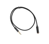Operitacx Cavo Prolunga Jack Audio Stereo 3,5 Mm Maschio Femmina 0,5 Metri qualità Audio Premium e Compatibilità Ampia per Dispositivi Ingresso Aux