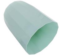 Operitacx Cestino della Spazzatura Aperto in Plastica Verde per Casa e Ufficio, Lati Lisci e Facile da Pulire, Design Creativo per Bagno e Cucina
