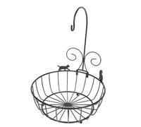 Operitacx Cesto in Ferro Creativo per Frutta e Snack, Portaoggetti Decorativo per Casa, per Soggiorno, Design Elegante e Funzionale