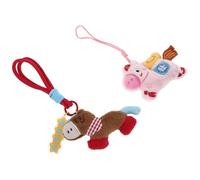 Operitacx Charm Telefono Cavallino 2 Pezzi in Peluche, Piccolo
