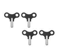 Operitacx Chiavi di Carica per Orologio in Ferro 4 Pezzi, Accessori per Sveglia Vintage, Strumenti di Precisione per Orologi Antichi, Compatte per Uso Domestico