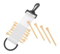 Operitacx Clip per Tee da Golf Rossa in Plastica, Compatta e Lieve | Organizer da Appendere, Uso Sul Campo, Facile da Usare, Pratica da Portare