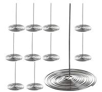 Operitacx Colini da Tè in Acciaio Inossidabile Beccuccio a Molla, Set da 20 Pezzi Filtro per Teiera per Casa e Cucina, Accessori per Infusione senza Residui, Adatti a Tutti i Tipi di Tè