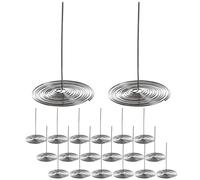 Operitacx Colino per Teiera in Acciaio Inox 20 Pezzi, Filtro a Molla per Beccuccio Teiera, Accessori per Infusione Tè Sfuso, Utensili da Cucina per Preparazione Tè Casa