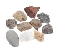 Operitacx Collezione di Rocce e Minerali per Didattica Campioni Etichettati e Scatola Robusta, per Studenti e Appassionati di Scienze in Casa a Scuola
