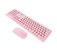 Operitacx Combo Tastiera e Mouse Wireless Tastiera Silenziosa Mouse Gaming Dpi Regolabili Laterali Galvanizzate Luce Respirazione Colori Per e Gioco