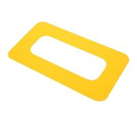 Operitacx Connettore della Giallo da Scatola Surf Pinna per e PVC Miglioramento Navigazione e Manovrabilità per Surfing Paddle e Tavola