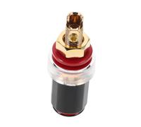 Operitacx Connettori Banana Plug per Altoparlanti Terminali Binding Post Saldatura e Interferenza per Audio Professionale e Home Theater Qualità Sonora
