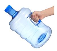 Operitacx Contenitore Blu 5l per Acqua da Esterno in Plastico Manico Comodo e Apertura per Campeggio e Picnic