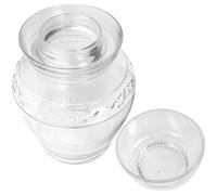 Operitacx Contenitore Di Cibo Contenitore Per Condimenti Pentola Di Fermentazione Coreana Barattolo Di Zucchero Ermetico Piccoli Barattoli Di Bicchiere Vaso Di Terracotta Alta Capacità