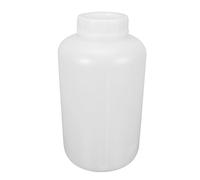 Operitacx Contenitore per Alimenti in Plastica Bianco da 5l con Tappo Ermetico e Design a Bocca Larga, Barattolo Rotondo per Cucina e Bagno