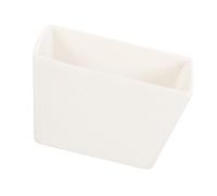 Operitacx Contenitore per Zucchero in Ceramica Bianco a Forma di Cubo, Facile da Pulire e Sano, per Casa e Campeggio, Design Moderno per Angolo Caffè