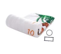 Operitacx Coperta in Lana Bianca per Ragazzo Ragazza, Tappetino Milestone per Foto, 3 Pezzi 75x100 Cm, come Regalo Nascita per Avvolgere in Carrozzina