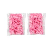 Operitacx Coppetta per Colla per Ciglia in Plastica Rosa 200 Pezzi Funzione di Ritardo Asciugatura Strumento Ausiliario per Innesto Ciglia Kit Laminazione