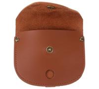 Operitacx Custodia per Orologio da Tasca in Pelle Marrone per Guida e Avventure da Uomo Custodia Protettiva da Viaggio