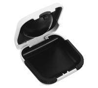 Operitacx Custodia Protettiva Rigida Dimensioni 6x6x2,5 Cm per Bianco, Portatile e Imbottita, Contenitore Compatto per Viaggi e Spostamenti