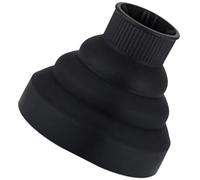 Operitacx Diffusore L'effetto Asciugacapelli in Nero per e Silicone Pieghevole l'aria Riduce Crespo Disperde Domestico e Professionale