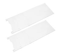 Operitacx Distanziatori per Mobili in Acrilico Trasparente Set 2 Pezzi, Fermadivano e Fermaporta Regolabili per Protezione Pareti Contro Rischi Incendio, per Divani, Letti e Armadi in