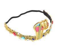 Operitacx Fascia per Chioma Egiziana Testa di Serpente, Copricapo da Donna per Halloween e Feste in Maschera, Accessorio Teatrale Resistente per Costume D'egitto