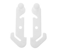 Operitacx Fermaporta in Plastica per Frigorifero 2 Pezzi, Gancio Fermo di Ritenuta per Porta Sinistro e Destro, Supporto di Bloccaggio Resistente per Camper e Elettrodomestici,