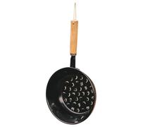 Operitacx Fornello da Campeggio Portatile in Ferro Resistente per Barbecue e Accensione Fuoco, Piccolo Bruciatore per Campeggio All'aperto e Picnic