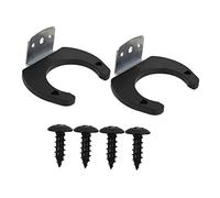 Operitacx Ganci Da Parete Per Microfono 2 Pezzi in Metallo, Supporto Per Microfono Wireless Leggero e Portatile, Accessori Per Casa e Ktv