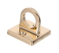 Operitacx Ganci per Funi di Barriera in Lega di Zinco Oro Installazione Facile e Compatibilità per Controllo Folla in Ambienti ad Alto Traffico