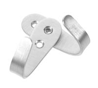 Operitacx Ganci per Scala a Castello in Metallo 3 Mm Spessore, Staffe di Fissaggio per Letto a Soppalco, Set 2 Pezzi Viti, Supporto Resistente per Scale Dritte a Chiocciola, Ottimizzazione