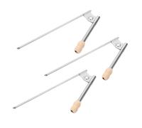 Operitacx Glaze Sprayer per Ceramics, Pottery Glazing Kit, Precision Glaze Tool, 3 Pezzi, Acciaio Inossidabile e Legno, per Interni di vasi Profondi e Laboratori ceramici rurali