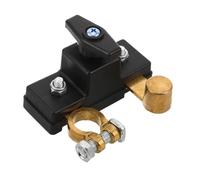 Operitacx Interruttore Staccabatteria 12v 24v per Batteria Auto e Veicoli Rv in Rame e Plastico Spegnimento Rapido e Prevenzione Incendi