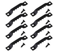 Operitacx Kit 200 Ganci per Cornici con 400 Viti, Appendini da Parete per Quadri Piccoli, Ganci a Dente Singolo per Pitture, Foto Famiglia e Decorazioni, Fissaggio con Doppia Vite