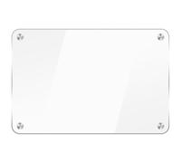 Operitacx Lavagna magnetica in acrilico a secco, lavabile per il frigorifero, lavagna chiara per la pianificazione delle cose da fare, lista della cucina, menù di allenamento, agenda il