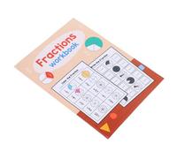 Operitacx Libro Montessori di Matematica per Bambini con Esercizi di Frazioni, Carta e Livelli di Difficoltà per Apprendimento in Classe