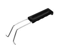 Operitacx Manico Impugnatura Friggitrice per in e Inossidabile Cestello Antiscivolo Alta Resistenza, per Anelli per Uova e Frittura