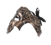 Operitacx Maschera da Soldato Romano per Mascherata e Festa Cosplay, in Plastica Texture Fine, Stile Vintage Unico e Confortevole da Indossare per Uomo