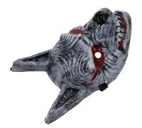 Operitacx Maschera Lupo per Halloween in Plastico, Accessorio Travestimento | Finitura Liscia, Lavorazione Accurata, Si Indossa e Si Rimuove Facilità, Adatta a Festa e Party