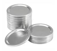 Operitacx Mason Jar - 24 coperchi per conserve, a prova di perdite, coperchio a vite, 70 mm, coperchio per conserve, barattoli per marmellate