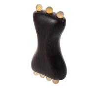 Operitacx Massaggiatore Facciale in Legno Naturale Guasha Mini Portatile Strumento per Massaggio Viso, Collo e Cute Pettine Ergonomico per Relax e Benessere Quotidiano