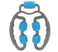 Operitacx Massaggiatore per Polpaccio Blu Rullo per Massaggio Muscolare, Materiale Pp e Eva, Rilassa i Muscoli Contratti, per Uso Quotidiano e Benessere Familiare