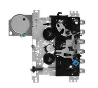 Operitacx Meccanismo del Lettore di Nastri per Registratore a Cassette Portatile Nero, Movimento Interno con Reset Automatico a Fine Nastro, Kit di Riparazione Compatibile per Audio Stereo