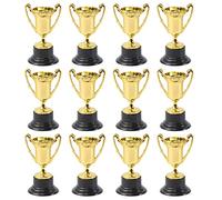 Operitacx Medaglie Coppe per Bambini Compleanno 10 Mini Trofei per Prezzi Bambini -Trofeo Coppa per Tornei Sport 4 6 cm Vincitore Trophy Mini trofei