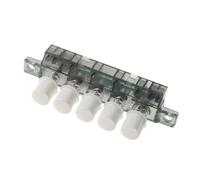 Operitacx Modulo di Controllo della Velocità del Ventilatore con Interruttore Manuale a 5 Tasti e 4 Velocità, Facile Installazione in Plastica, per Vacanze Estive in Casa o Ufficio