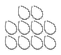 Operitacx Molle di Estensione Uncinate 10 Pezzi 90Mm in Acciaio Inossidabile per Cucitrice da Ufficio - Ricambio per Uso Professionale e Progetti Artigianali