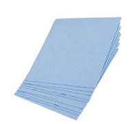 Operitacx Panno in Microfibra Blu per Pulizia Occhiali e Lenti senza Striature, 80 Pezzi, per Schermi e Gioielli, Rimuove Macchie Efficacemente