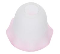Operitacx Paralume Vetro Smerigliato Forma Campana per Lampade Design Minimalista con Apertura per Ventilazione e Illumina Ricambio per Lampadari Sospensione Applique e Lampade da