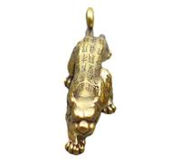 Operitacx pendente in ottone spalliera decorazione auto the key Charm portachiavi decorazioni tigre Carino annata COSÌ ciondolo per la creazione di chiavi decorazione da appendere alla borsa