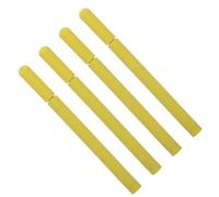 Operitacx Penna di Sicurezza in Silicone Set da 4 Pezzi Anti-inghiottimento per Carceri e Ospedali Salute Mentale, Penna Flessibile e Robusta Punta Precisa per Firma Sicura in